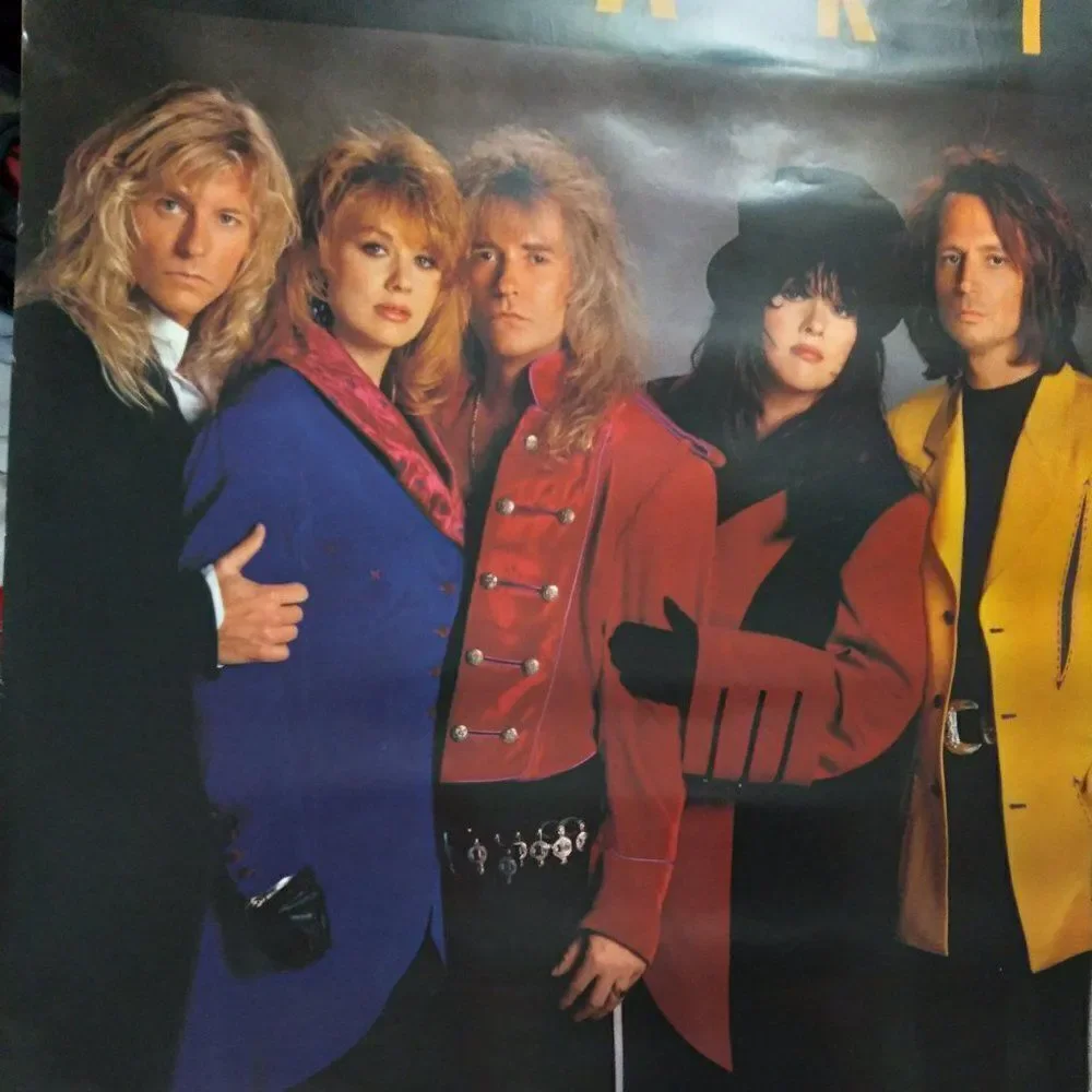 Vintage Heart Brigade Poster 1989 Original 36 x 24